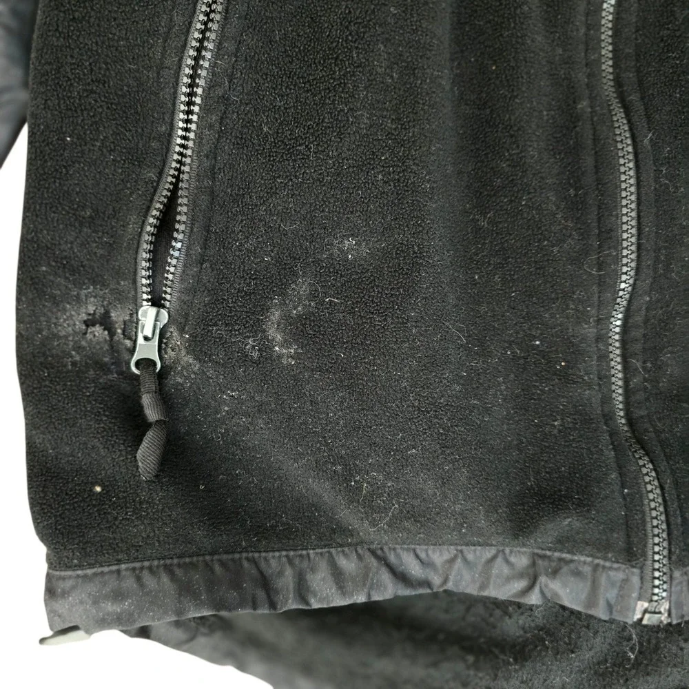 The North Face Denali Fleece‎ Jacket Mens Large Black Full Zip Heavyweight Coat